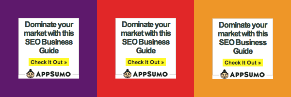 AppSumo badge background colour comparison